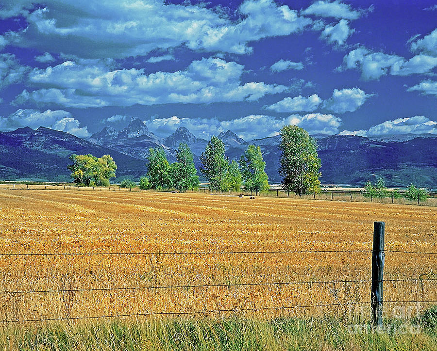 Tetons From Tetonia Idaho Photograph by Rich Walter - Pixels