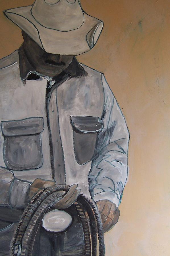Tex Painting by Krista Ouellette