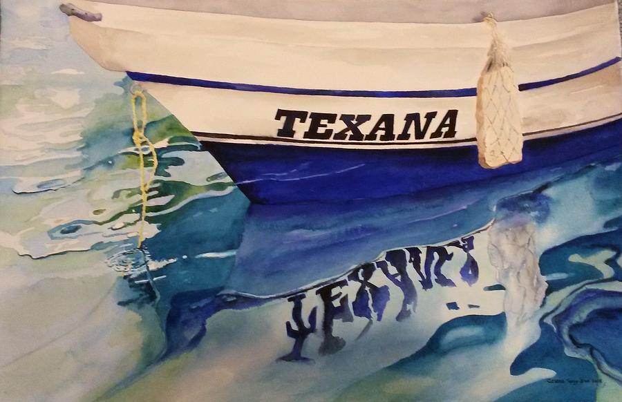 Texana Painting by Celene Terry