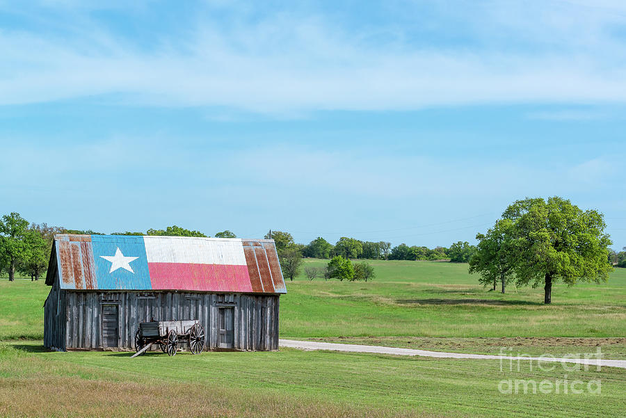 Texas Barn Photograph by Paul Quinn