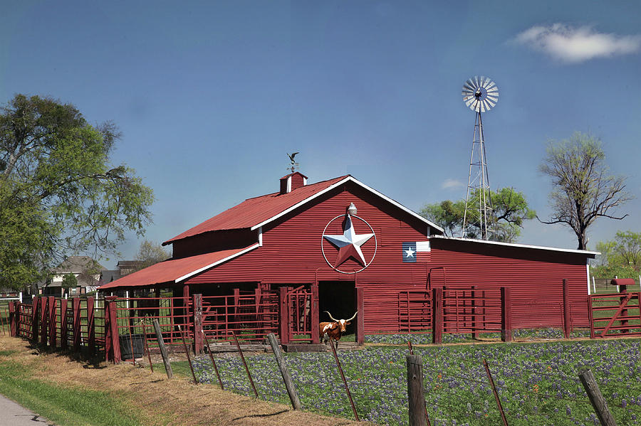 Texas Barn Photograph By Robert Camp - Pixels