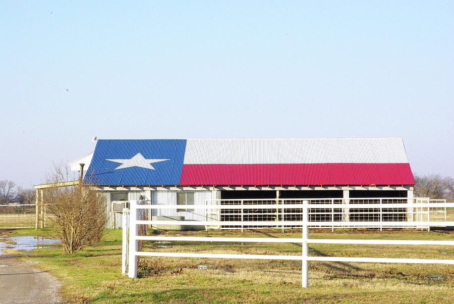 Texas Barn Photograph By Robyn Stacey - Fine Art America