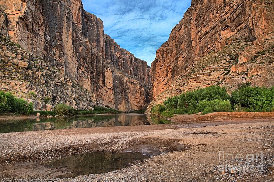 Texas Canyon Landscape Photograph by Adam Jewell