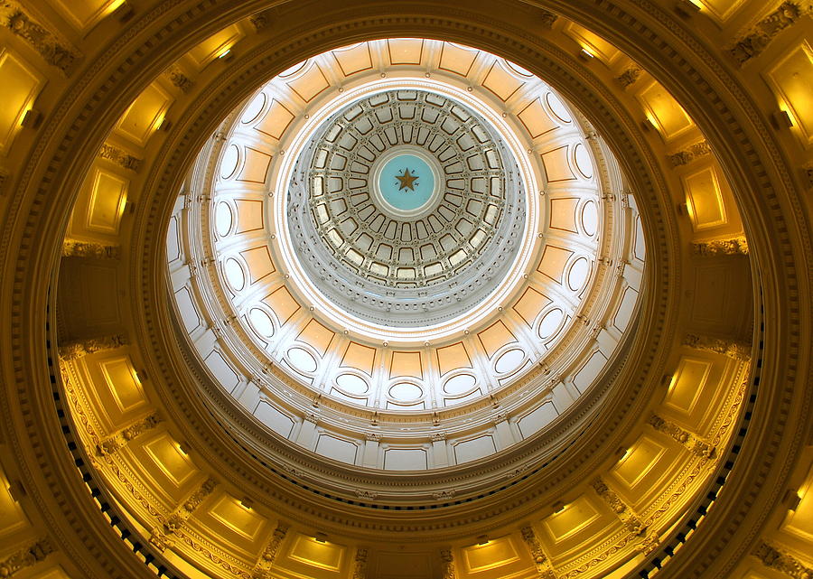 Texas Capitol Dome Photograph by Bindu Viswanathan