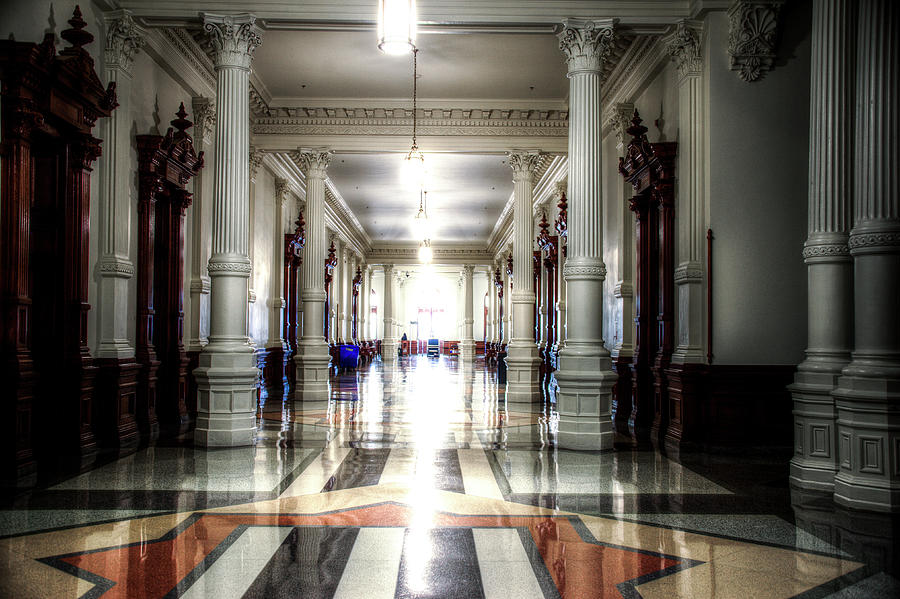 Texas Capitol hallway Photograph by Roy Nierdieck | Fine Art America