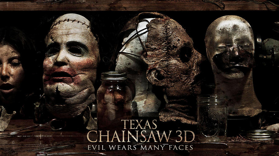 Mask Digital Art - Texas Chainsaw 3D by Super Lovely