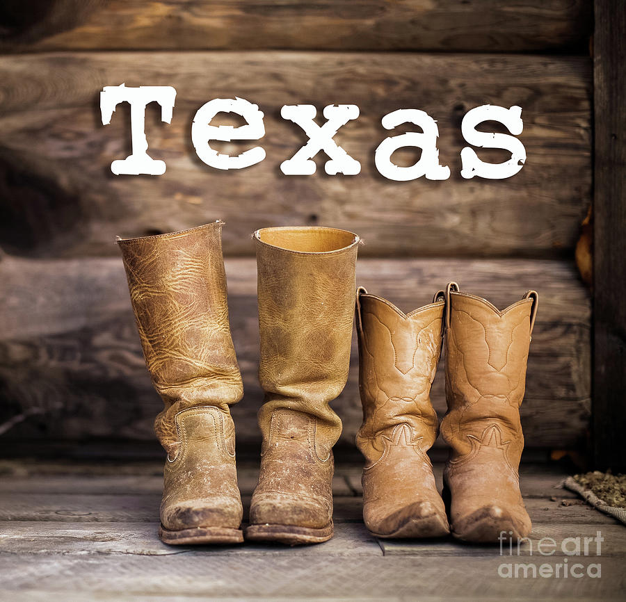 Texas Cowboy Boots Photograph by Edward Fielding