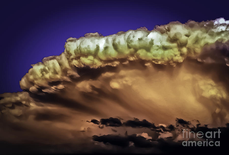 Texas Photograph - Texas Dust Storm Cloud by Walt Foegelle