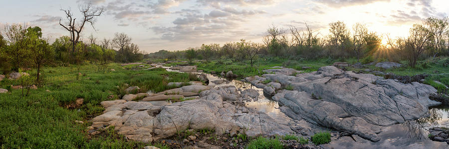 Texas Hill Country Sunrise - Llano TX Photograph by Brian Harig