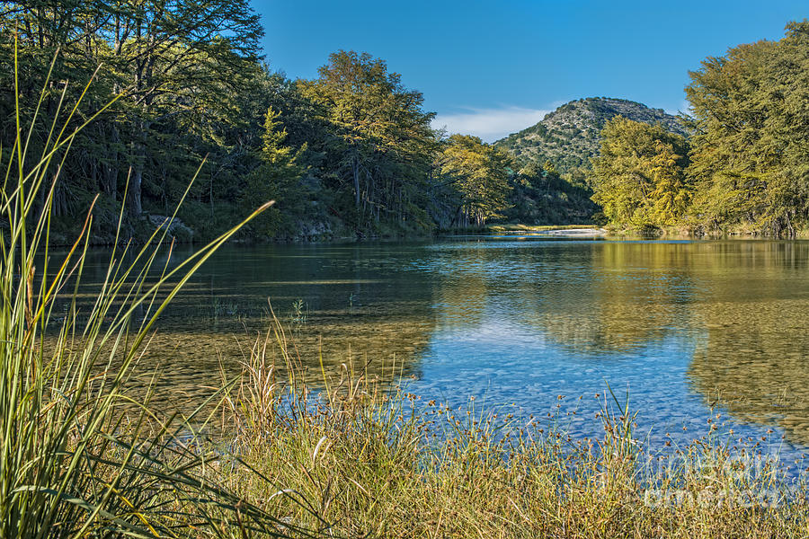 Texas Hill Country - The Frio River Photograph