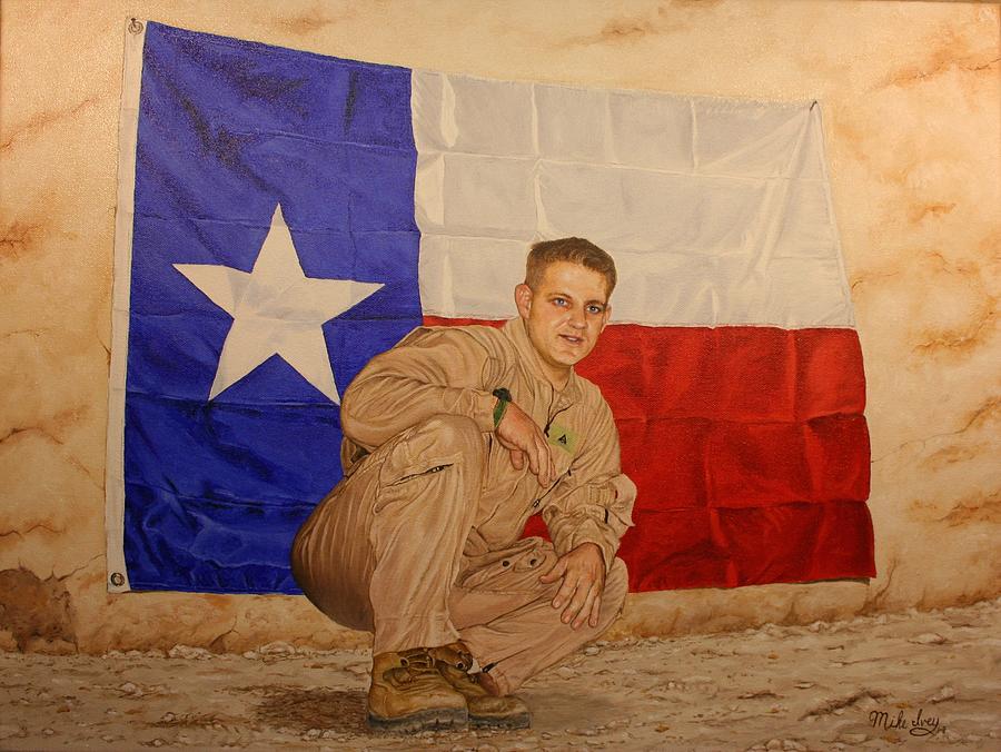 Texas Pride Painting by Mike Ivey