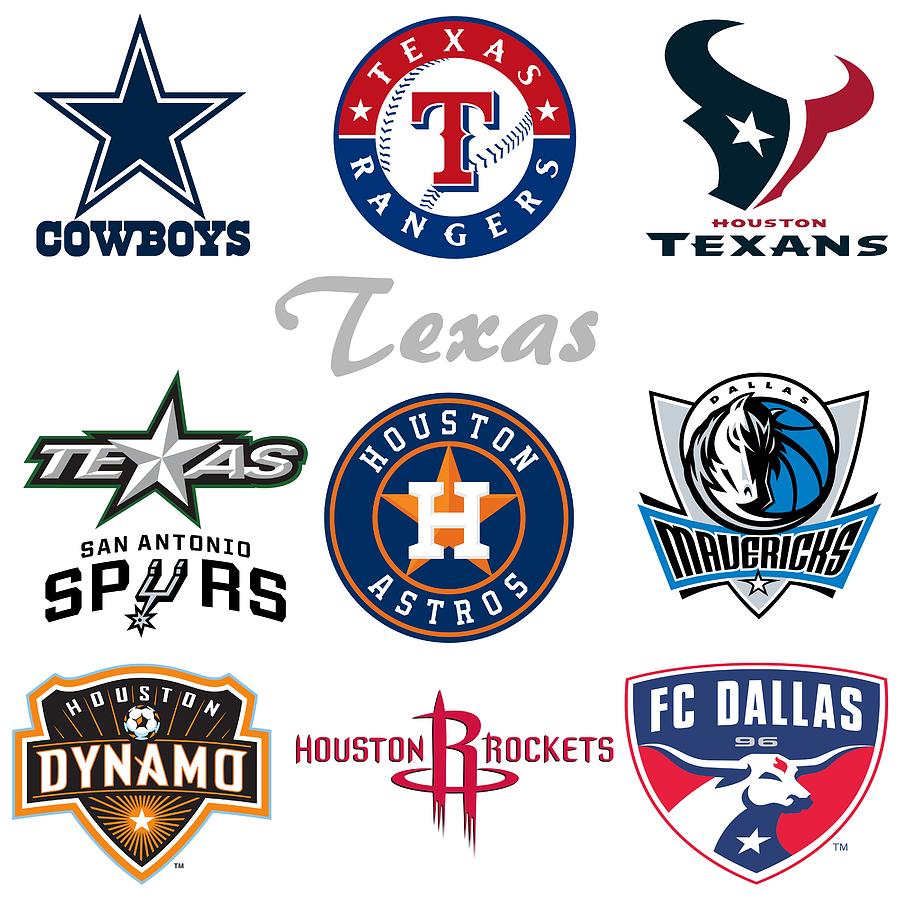 Texas Sports Teams Logos