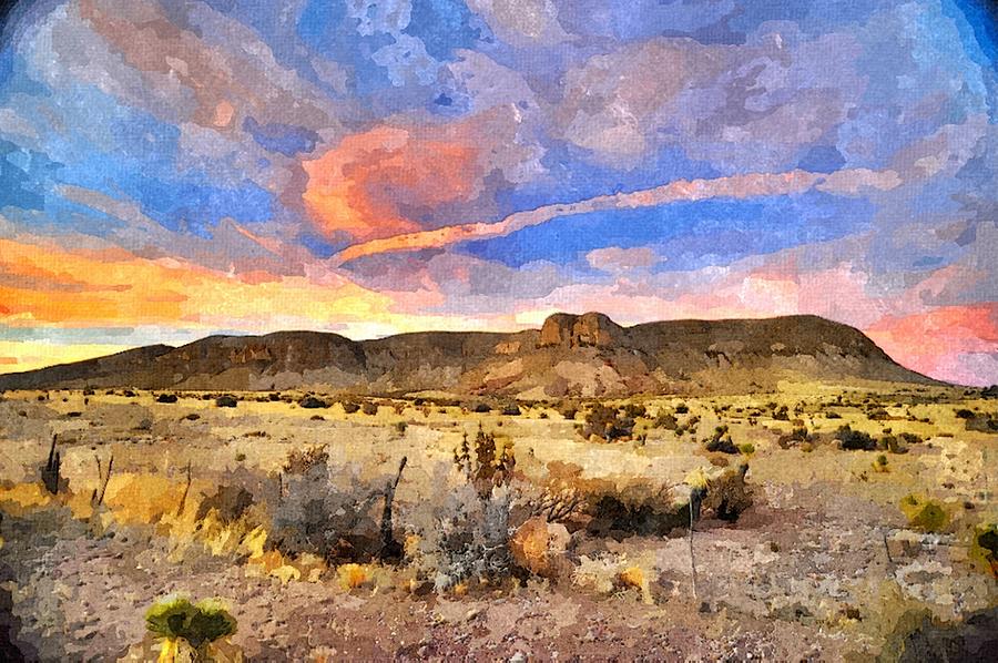 Landscape Painting - Texas  by Rachel Niedermayer