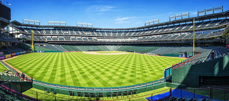 Texas Rangers Ballpark Waiting for Action Photograph by Joan Carroll