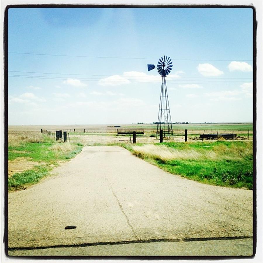 Windy Photograph - Texas!! #soflat #windy #home by Patrina Depillars