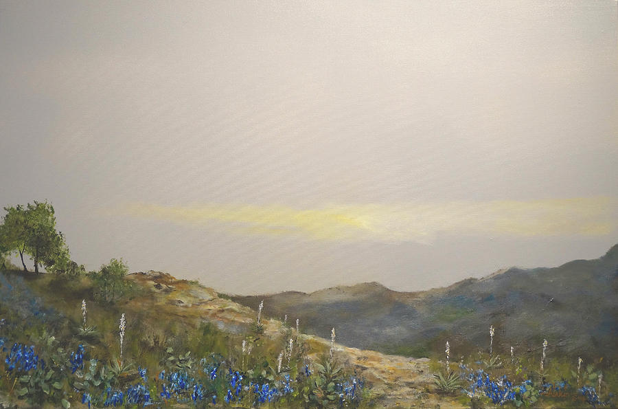 Texas Springtime Painting by Alan Lakin