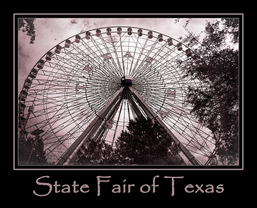 Dallas Photograph - Texas Star Copper Poster by Joan Carroll