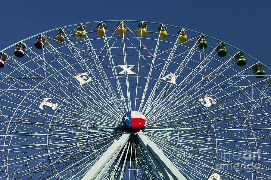 Texas Star Ferris Wheel in Dallas TX Photograph by Anthony Totah