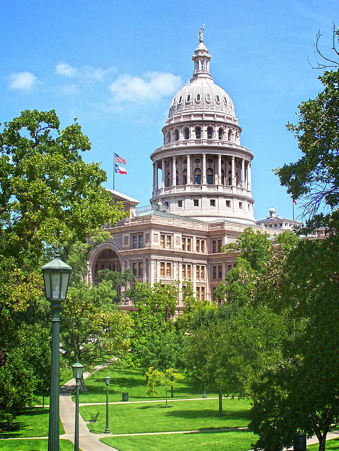 Texas State Capitol - Austin Photograph by Steve Ellison
