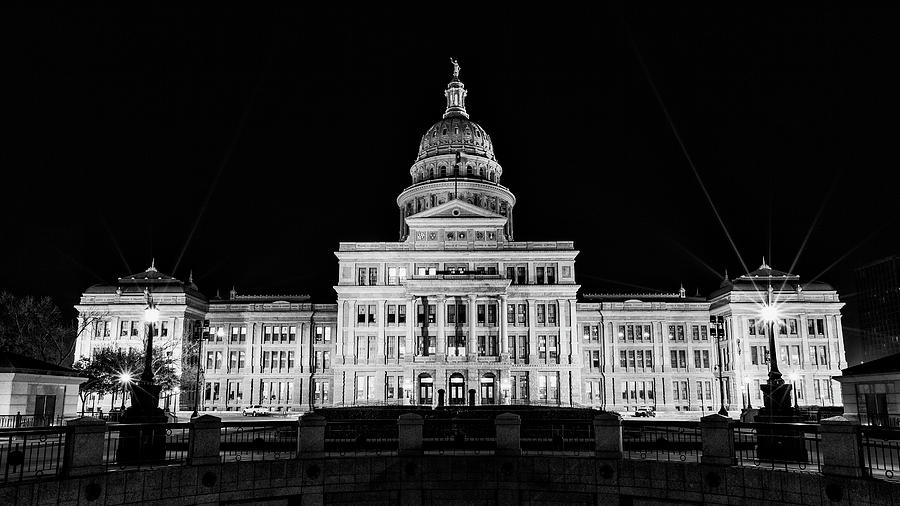 Texas State Capitol Building - Austin Photograph by Stephen Stookey
