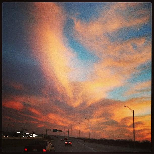 Texas Sundown Photograph by Javier Vicencio