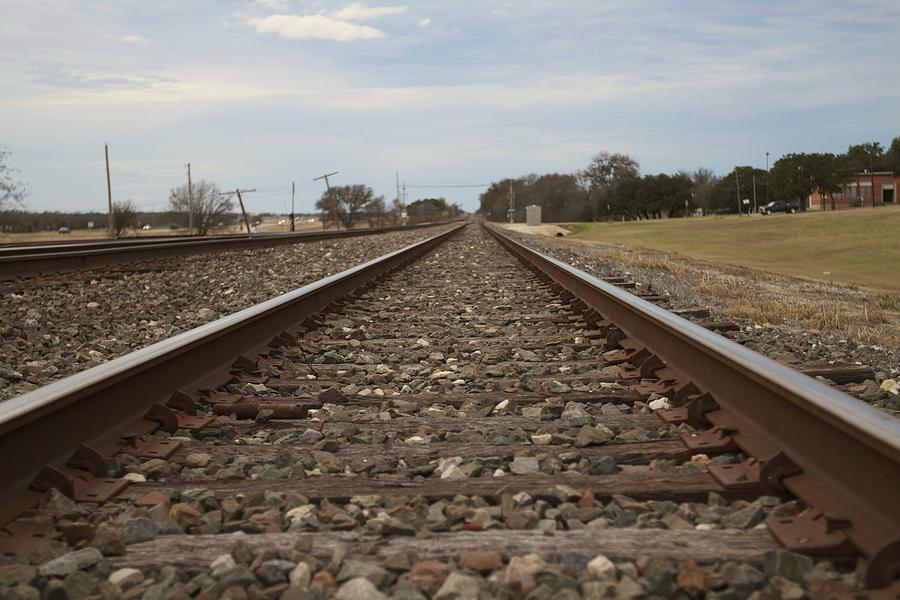 Texas Train Track Photograph by Kelli Mccarty - Pixels