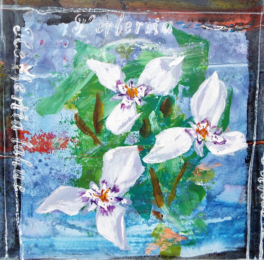 Texas Wildflowers Tp D Painting by Michael Dillon
