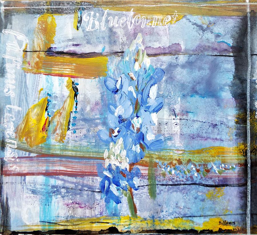 Texas Wildflowers Tp Y Painting by Michael Dillon