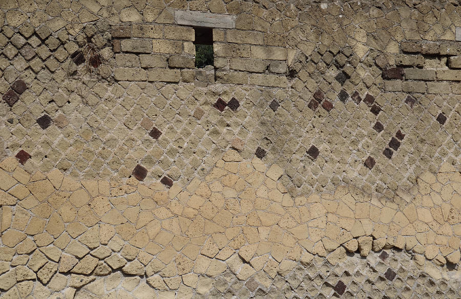 Textural Antiquities Herculaneum Wall One Photograph by Laura Davis