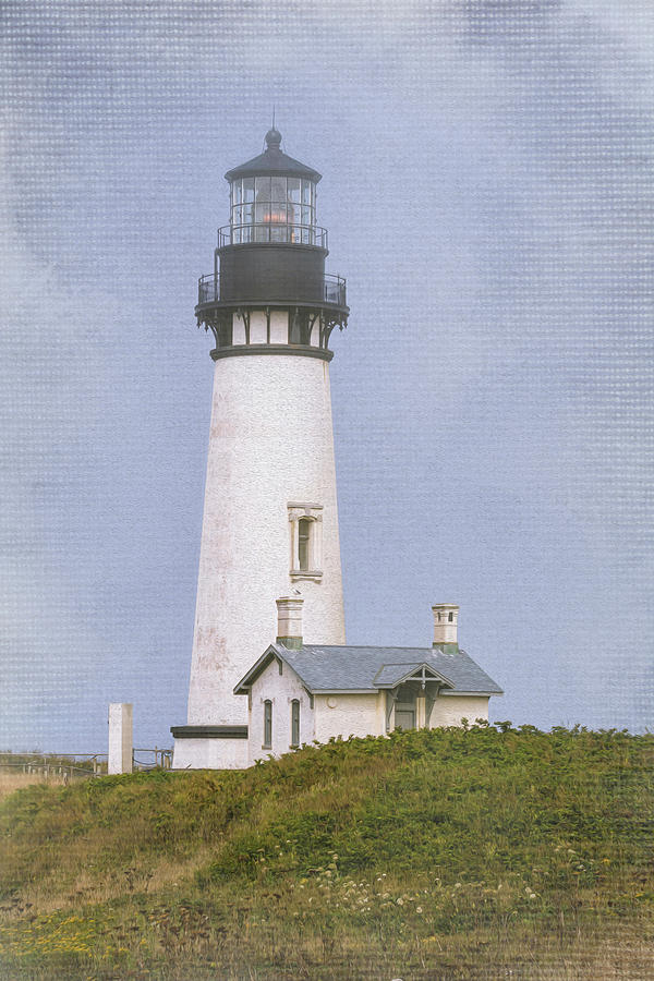 Textured Lighthouse Photograph by Catherine Avilez