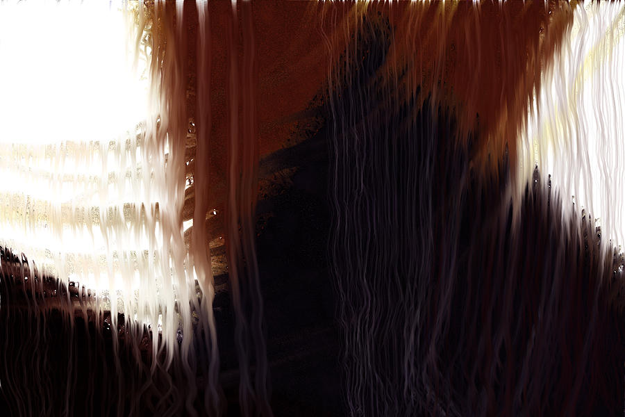 Hair Digital Art - Textures by Constance Krejci