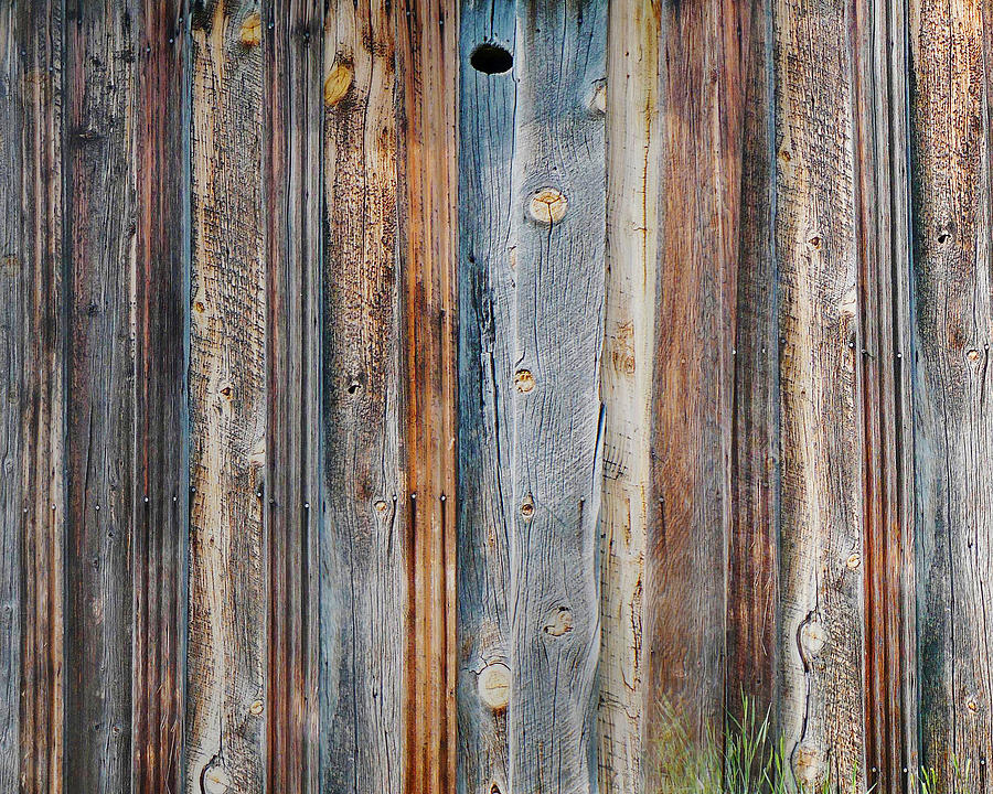 Textures Of An Old Barn Photograph by Terril Heilman