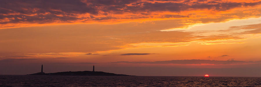 Thacher Island Lighthouse Panoramic Photograph by Tim Kirchoff