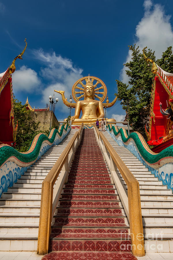 Thai Big Buddha Photograph by Adrian Evans