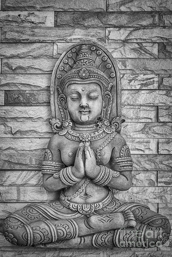 Thai Buddhist Carving Photograph by Antony McAulay