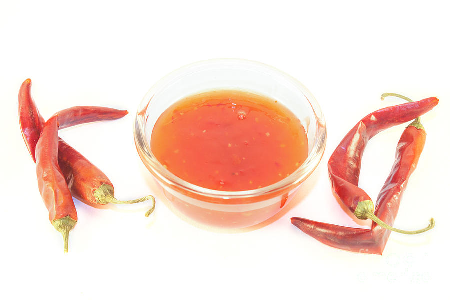 Tomato Photograph - Thai chili sauce by D R