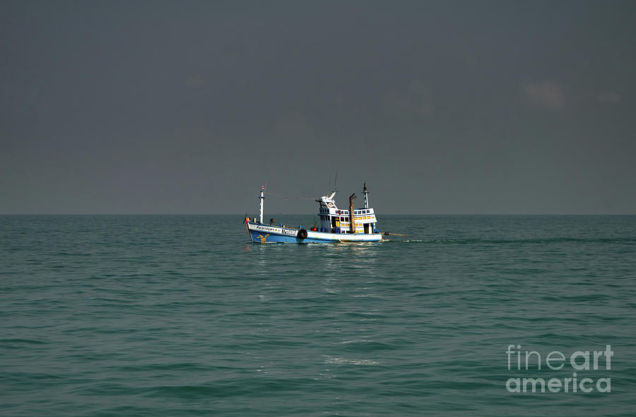 Thai Fishing Boat Photograph by Michelle Meenawong