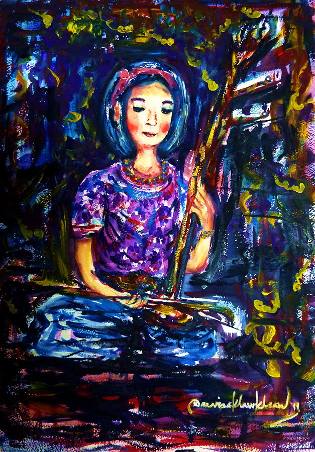 Thai Heritage. Painting by Wanvisa Klawklean