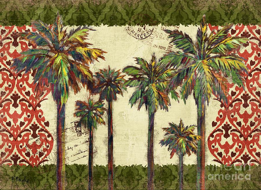 Tree Painting - Thai Palm Horizontal II by Paul Brent