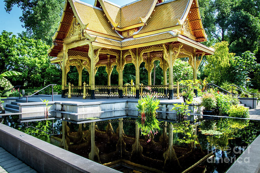 Thai Pavilion Photograph by Deborah Klubertanz