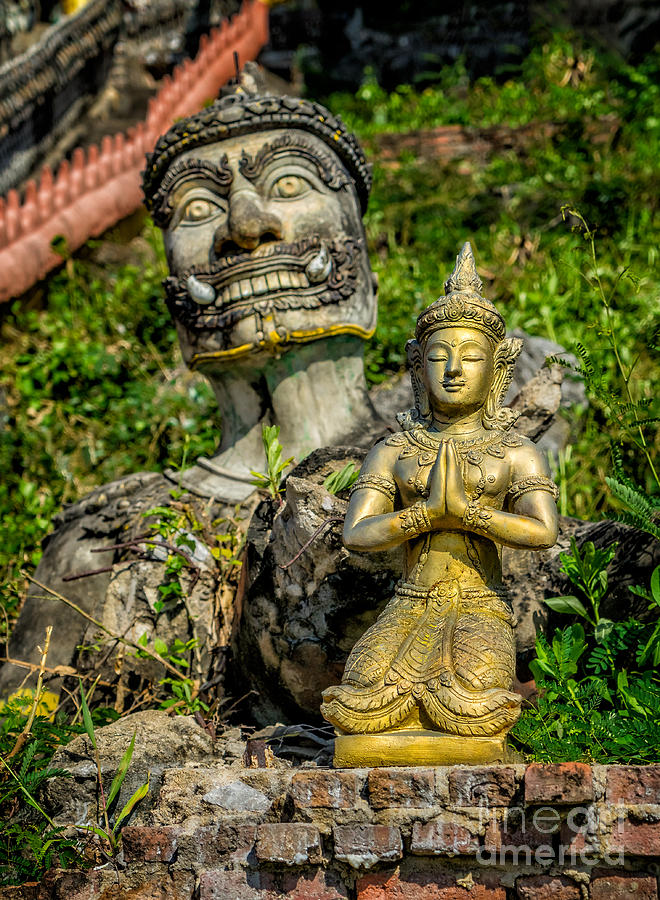 Thai Statues Photograph by Adrian Evans