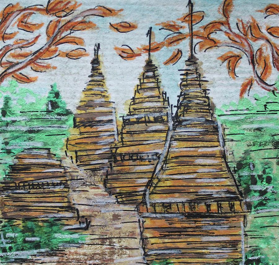 Thailand Painting by Art By Naturallic