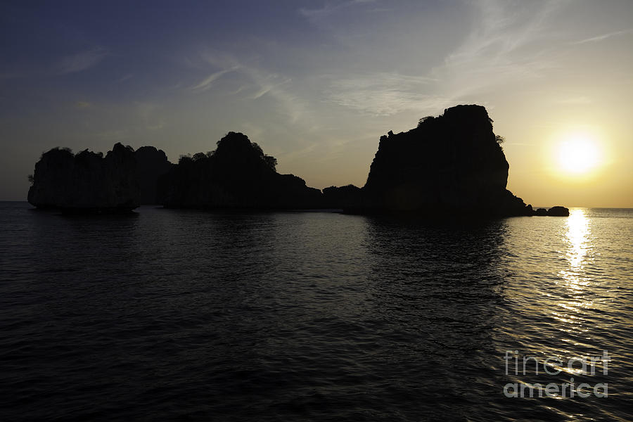 Thailand - Sunset Photograph by Anthony Totah