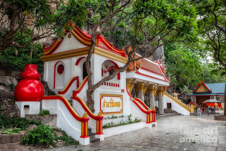 Buddha Photograph - Tham Khao Yoi Temple by Adrian Evans