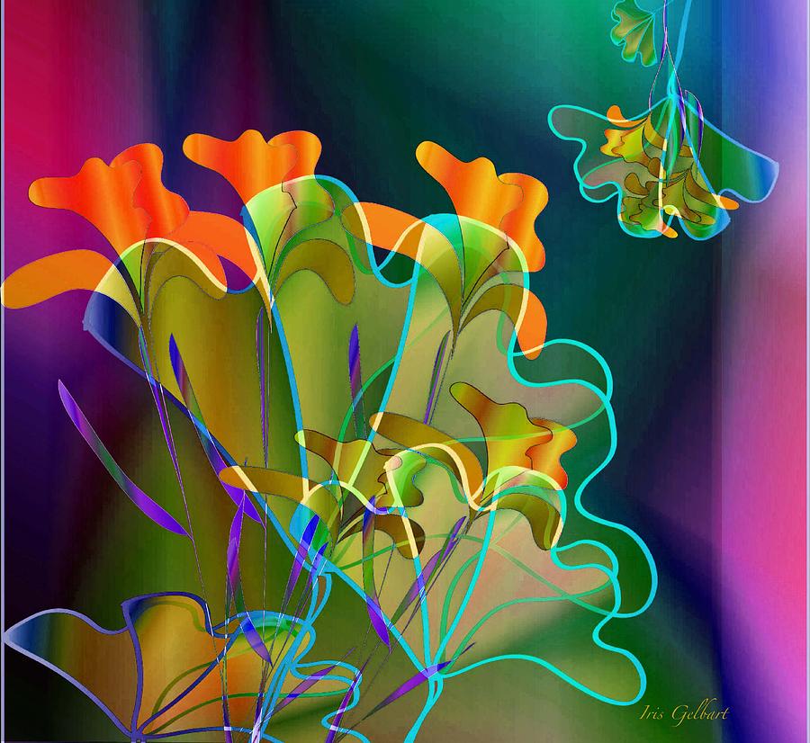 Thanksgiving Bouquet Digital Art by Iris Gelbart