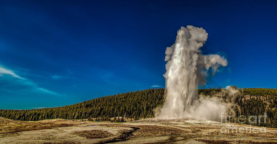 Yellowstone National Park Photograph - Thar She Blows by Jon Burch Photography