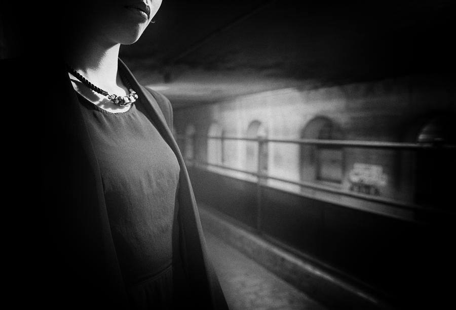 Black And White Photograph - That Girl by Tomoyuki Tanida
