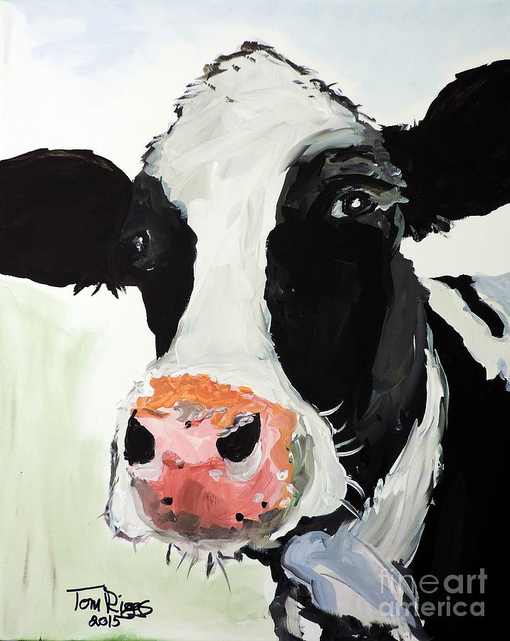 That Look That Says... Painting by Tom Riggs
