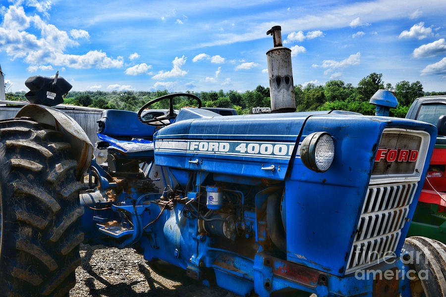 That Old Ford Tractor Photograph by Paul Ward
