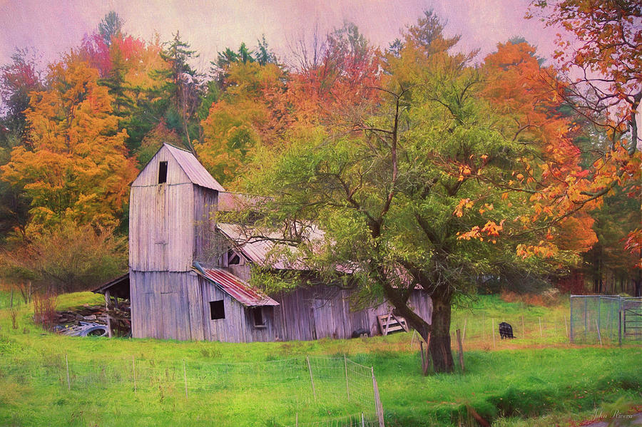 That Old Gray Barn Photograph by John Rivera